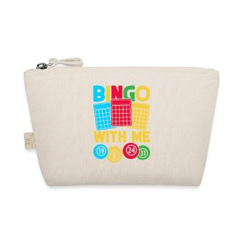 Bingo Game Bingo With Me Bingo - Organic Pouch - nature - Front