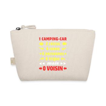 Les chiffres du Camping-Car c'est 0 Voisin - Trousse biologique - nature - Devant