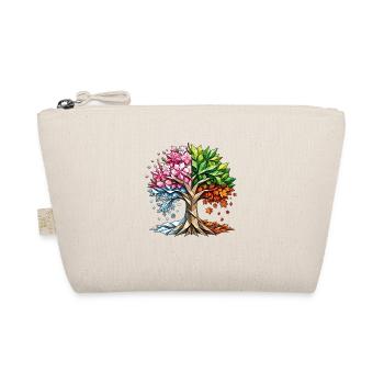 Four Seasons Tree Art - Organic Pouch - nature - Front