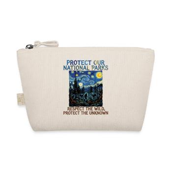 Cryptid Van Gogh Protect Our National Parks - Organic Pouch - nature - Front