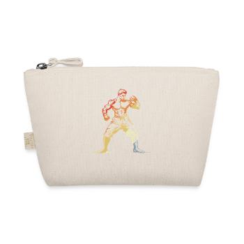 Kickboxer Retro - Bio-Täschchen - Natur - Vorne