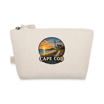 Cape Cod Massachusetts Vacation Beach Lighthouse - Organic Pouch - nature - Front