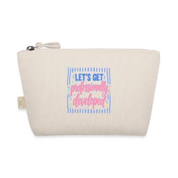 Let's professionally developed - Organic Pouch - nature - Front