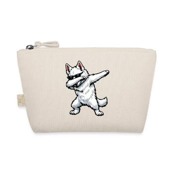 Dabbing Berger Blanc Suisse - Organic Pouch - nature - Front