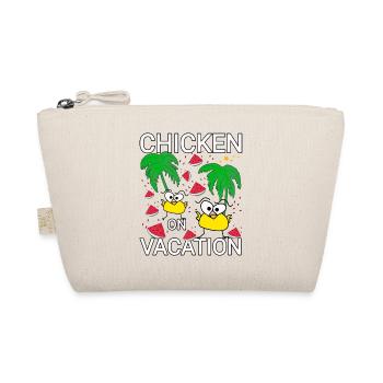 Chickens Holiday - Organic Pouch - nature - Front