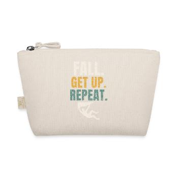 Fall Get Up Repeat - Organic Pouch - nature - Front