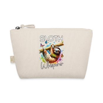 Sloth Whisperer - Organic Pouch - nature - Front