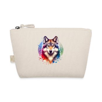 Motif du chien-loup - Trousse biologique - nature - Devant