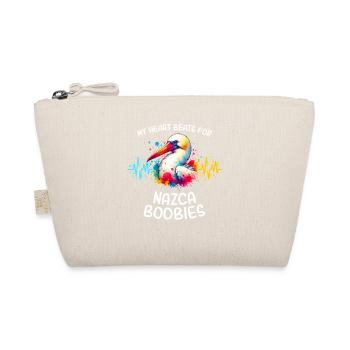 Nazca Booby Heart Line - Organic Pouch - nature - Front