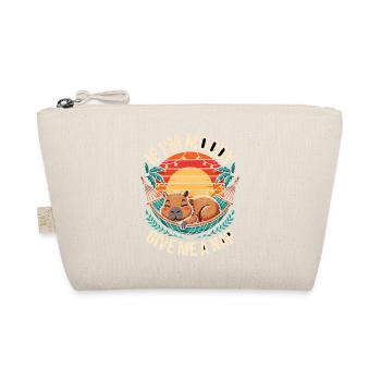 Si je suis lunatique, donne-moi une sieste, drôle de capybara - Trousse biologique - nature - Devant