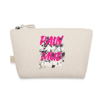 Mud forever Schlammlauf Mud Run Muddy Race - Organic Pouch - nature - Front