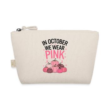 October Cancer Support Pumpkin - Organic Pouch - nature - Front