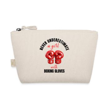 Boxer Girl Power - Organic Pouch - nature - Front