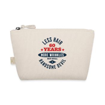 60th Birthday Devil - Organic Pouch - nature - Front