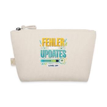Fehler Werden Updates Level Up - Bio-Täschchen - Natur - Vorne