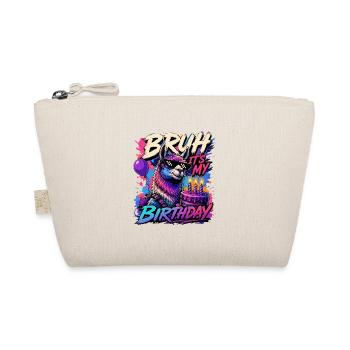 Mec, c’est mon mème d’anniversaire Cooles Llama - Trousse biologique - nature - Devant