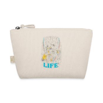 Industrial Climber Height Worker Rope Tech Life - Organic Pouch - nature - Front