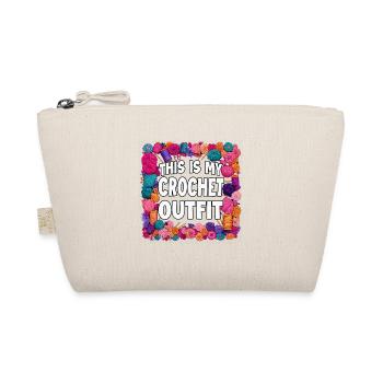 This is my crochet outfit - Organic Pouch - nature - Front