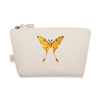Comet Moth Argema mittrei Anime Style - Organic Pouch - nature - Front
