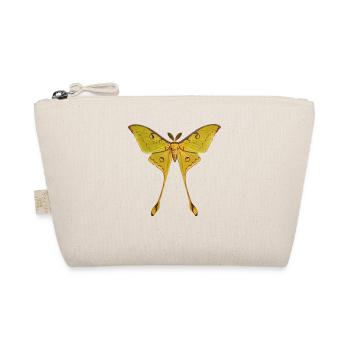 Comet Moth Argema mittrei - Organic Pouch - nature - Front
