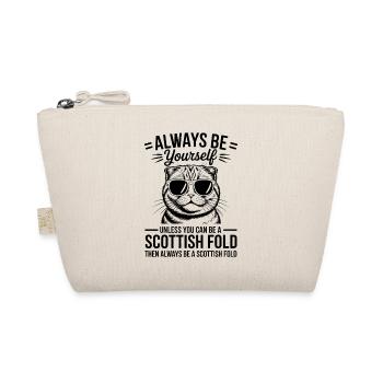 Cadeau Scottish Folding Fold Écossais - Trousse biologique - nature - Devant