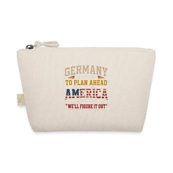 German American German Roots Pride - Organic Pouch - nature - Front