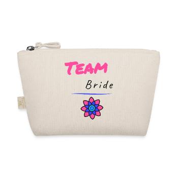 Junggesellinnenabschied. BRAUT. TEAM. TEAM MARIEE. ZUKÜNFTIGE BRAUT - Bio-Täschchen - Natur - Vorne