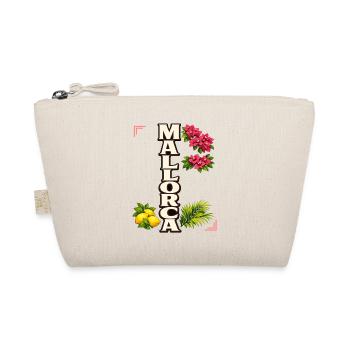 Mallorca Blumen & Zitronen mediterraner Urlaub - Bio-Täschchen - Natur - Vorne