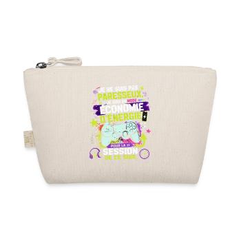 Gamer En Mode Économie D'Énergie - Humour games - Trousse biologique - nature - Devant