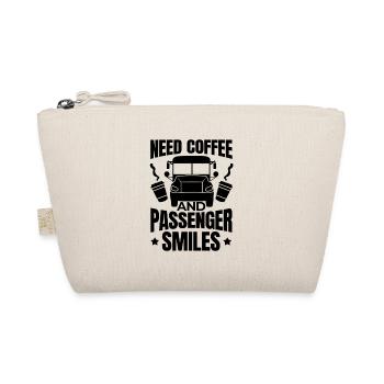 Bus Driver Funny Saying - Organic Pouch - nature - Front
