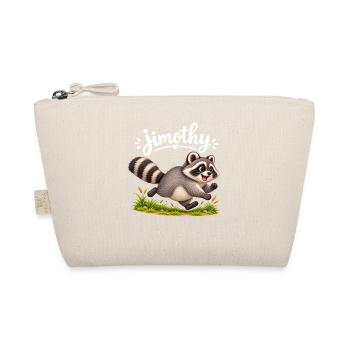 Jimothy Raccoon Meme - Organic Pouch - nature - Front