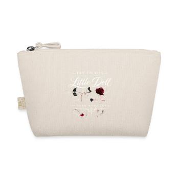 Try to Run Little Doll Dark Romance - Organic Pouch - nature - Front