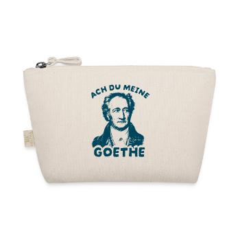Ach du meine Goethe  Literatur Wortspiel Humor - Bio-Täschchen - Natur - Vorne
