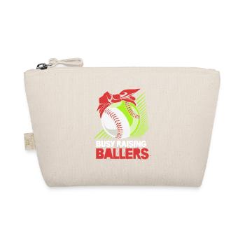 Softball Mom - Organic Pouch - nature - Front
