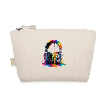 Chromatic Drip Headphones - Organic Pouch - nature - Front