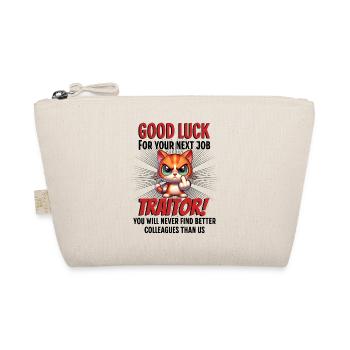 Funny Farewell Coworker - Organic Pouch - nature - Front
