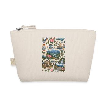 Asheville, North Carolina Love | Blue Ridge - Organic Pouch - nature - Front