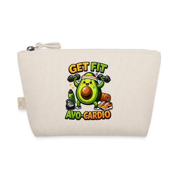 AVO-CARDIO – Avocado in Training - Organic Pouch - nature - Front