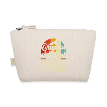 Original October 1986 – 40th Birthday Vintage - Organic Pouch - nature - Front