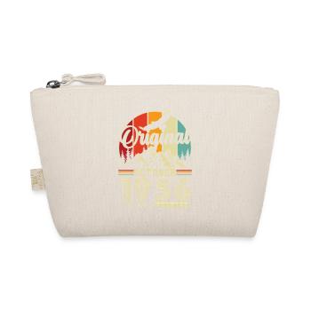 Original October 1956 – 70th Birthday Vintage - Organic Pouch - nature - Front