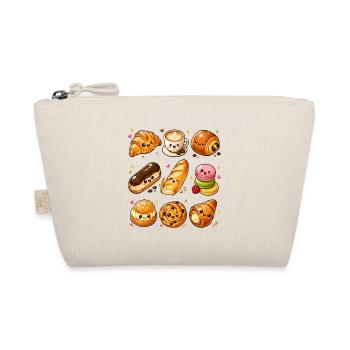 Kawaii Gebäck | Café & Bäckerei - Bio-Täschchen - Natur - Vorne
