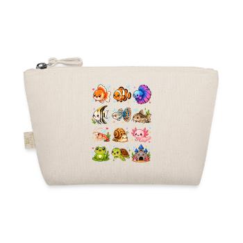 Kawaii Aquarium | Underwater World Animals - Organic Pouch - nature - Front