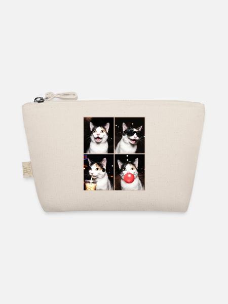 Katzen Japanese Bobtail Katze - Bio-Täschchen - Natur