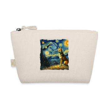 Australischer Wildhund Starry Night - Bio-Täschchen - Natur - Vorne
