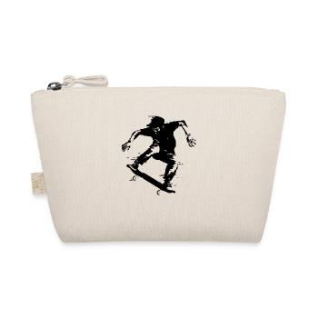 Skateboarder - Bio-Täschchen - Natur - Vorne