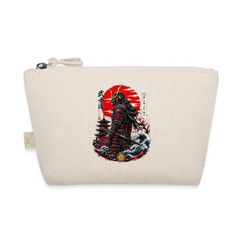 Samurai am Roten Mond - Bio-Täschchen - Natur - Vorne