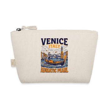 Venice Italy Adriatic Pearl Gondolier Edinburgh - Bio-Täschchen - Natur - Vorne