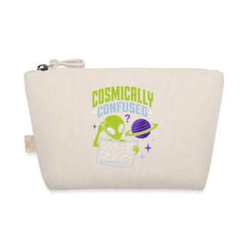 Cosmically Confused – Verwirrter Alien - Bio-Täschchen - Natur - Vorne