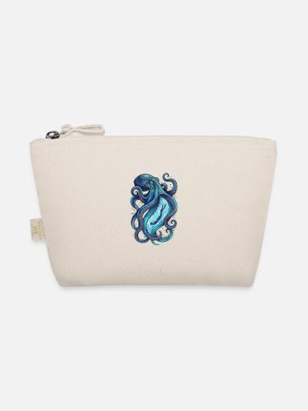 Oceanic Adventure: Octopus Dive Art - Bio-Täschchen - Natur