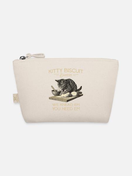 Katzenkeks Bäckerei Vintage - Bio-Täschchen - Natur